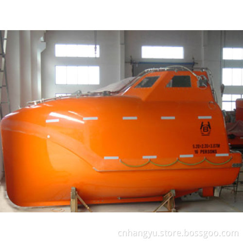 IACS Approved SOLAS Standard 20 Persons Life Boat With Recovery System